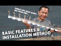 Stainless Steel SUS 304 Security Wall Fencing Spikes | Basic features & the installation method