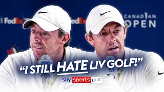 "I hope it GOES AWAY!" | Rory McIlroy REACTS to LIV Golf, PGA Tour & DP World Tour merger!