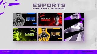 Create proffesional Esports announcement posters on android ✨ |  Animsports #2 | PSCC