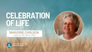 03-22-2026 Memorial Service: Marjorie Carlson