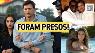 Ashton Kutcher e Mila Kunis PRESOS após MANSÃO pegar FOGO para tentar DESTRUIR EVIDÊNCIAS com Diddy