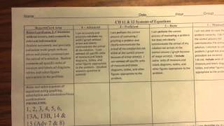 PTG - SBG Grading Examples