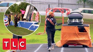 Olympian Runs Down The Track One Last Time… At His Funeral | Best Funeral Ever