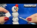 Making Snow Pokey from Super Mario | Polymer Clay