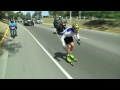 cross country roller skier smashes world record