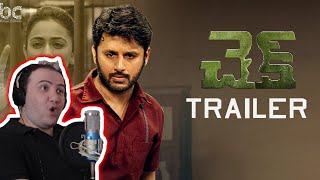 REACTION: Check Telugu Movie Official Trailer Nithiin | Rakul Preet | Priya Varrier | Chandra Yeleti