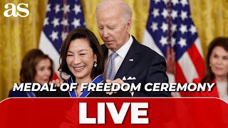 JOE BIDEN delivers remarks at MEDAL of FREEDOM CEREMONY | LIVE