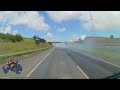 aussiecams truck loses trailer air brakes on freeway and comes to a grinding stop