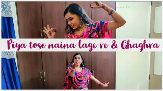 Piya Tose & Ghaghra | Bollywood Sangeet | Shreya Roy | A Simple Choreography ❤️