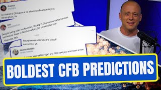 BOLDEST College Football Predictions For 2023 - Part Three (Late Kick Cut)