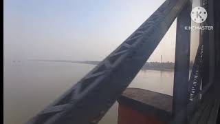 12277 Howrah Puri Shatabdi Express Crossing Kolaghat Bridge Over Rupnarayan River | Around The Globe