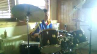 Mihalis the big drummer solo