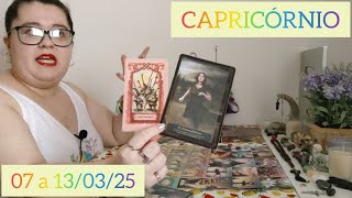 ♑ CAPRICÓRNIO ⦁ 07 a 13/03/25 ⦁ 🦁🏃‍♀️🧚‍♀️ NÃO HÁ O QUE TEMER, MEXA-SE, SE ORGANIZAR TUDO DÁ CERTO