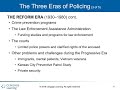 chapter 1 lecture on the evolution of community policing