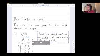 Abstract Algebra 13: The identity in a group is unique