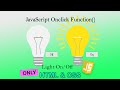 Light On / Off Button Making using HTML, CSS & JS | Concept OF.