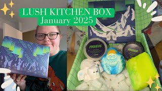 LUSH KITCHEN SUBSCRIPTION BOX | January 2025 ☃️