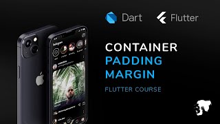 9 - Flutter || Container (padding margin width - height)