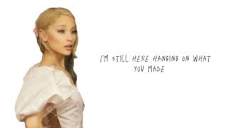We Can't Be Friends (wait for your love) – Ariana Grande (Lyrics)
