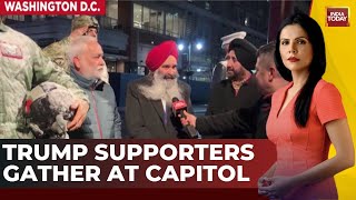 Trump Inauguration: Donald Trump Supporters Gather At Capitol For Inauguration As 47th US President