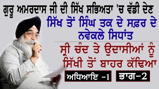 ਗੁਰੂ ਅਮਰਦਾਸ  ਜੀ ਨੇ ਸਿੱਖੀ ਆਚਰਣ ਤੇ ਸਿੱਖ ਸੰਗਤ ਨੁੰ ..... Atinderpal Singh ਅਤਿੰਦਰ ਪਾਲ ਸਿੰਘ,