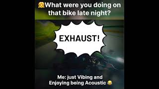 Baaaaaahhhh!!#bike #funny #comedy #humor #laugh #biker #fun #kawasaki #viralvideo #viralshorts #best