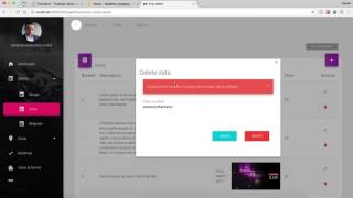 FireAdmin Step 9 Delete data Firebase admin console