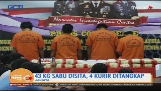 Selundupkan 43 Kg Sabu dari Malaysia, 4 Kurir Narkoba Dibekuk Polisi - SIP 02/08