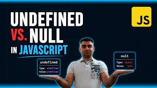 Undefined vs. Null | Javascript Basics | #12