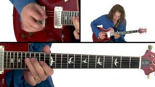 Robben Ford Guitar Lesson - Blues Shufflin' in A Performance - Solo Revolution: Diminished Lines