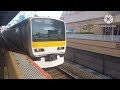 【各駅停車の動画もあった】総武線市川駅で発着シーンを撮影