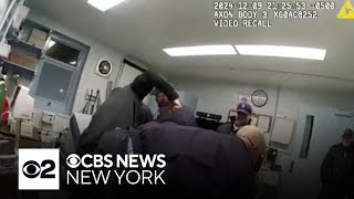 Video shows officers beating handcuffed inmate at upstate New York facility