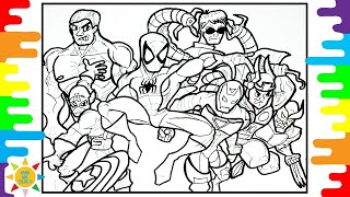 AWESOME AVENGERS Coloring Page|SUPERHEROES Coloring|Cartoon - On & On (feat. Daniel Levi)NCS Release