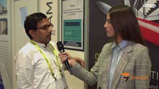 Amagi co-founder Baskar talks about machine-learning at BroadcastAsia 2018