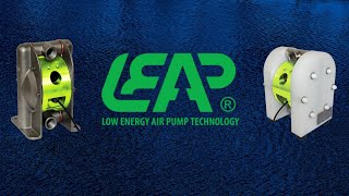 Save money with Low Energy Diaphragm Pump Technology (LEAP)