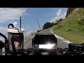 2023 honda nc750x going up hill in the mountain streets