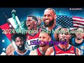 2024 Olympic men's basketball: Team USA vs France in Gold Medal Medal Game - an epic battle