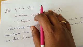Unit V - Lecture - Fundamentals of FPL - Functional Programming Languages