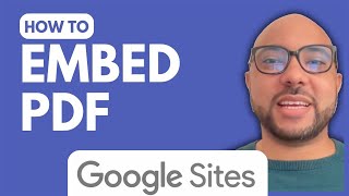 How to Embed PDF in Google Sites