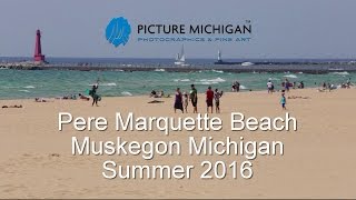Pere Marquette Beach | Muskegon Michigan
