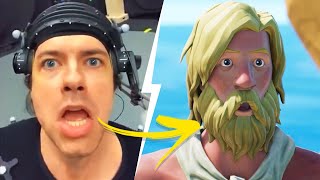 Fortnite Motion Capture (Desert Flare Scene) Behind The Scenes!