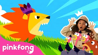 The Lion 🦁| Dance Along | Animal Song | Pinkfong Videos for Children