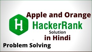 Apple and Orange || Hackerrank Solution || Java || Hindi