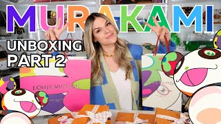 Louis Vuitton x Takashi Murakami 2025 UNBOXING PART 2 | Bag, Accessory \u0026 Silks