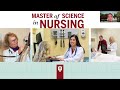 getting a master of science in nursing degree from indiana university