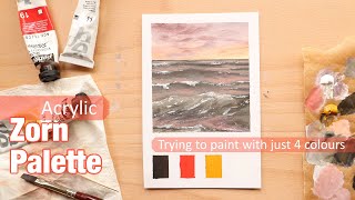 Can I paint water without blue or green? | Zorn Palette