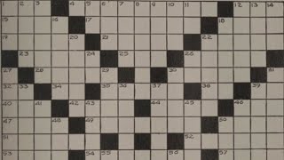 GROUND ZERO Of The 1920s Crossword Craze