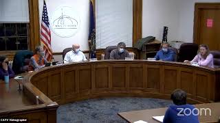 Hanover Select Board 11/1/21