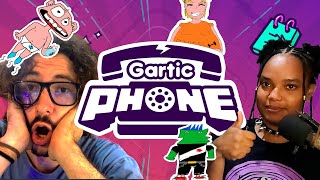 Jogando com a muie: Gartic Phone