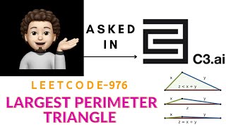 Largest Perimeter Triangle | Easy Explanation | Leetcode 976 | codestorywithMIK